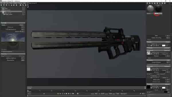 八猴渲染器3.08【Marmoset Toolbag 3.08】开心版