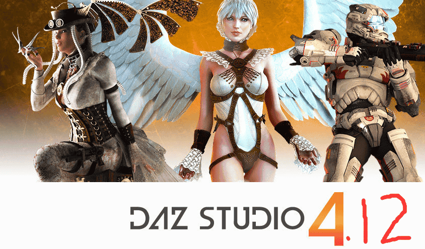 DAZ Studio Pro Edition 4.12.1.118【DAZ Studio 4.12】绿色开心版
