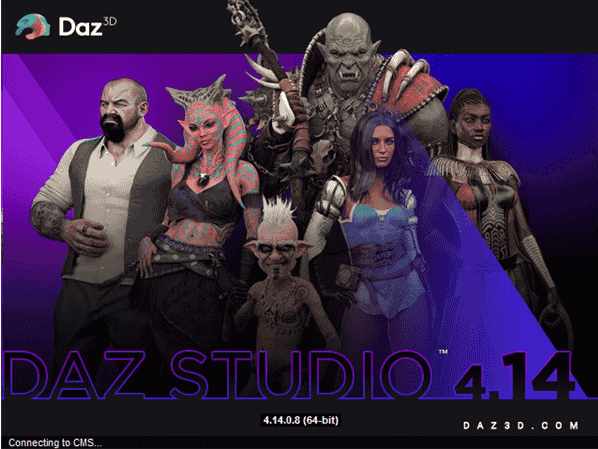 DAZ Studio Pro Edition 4.14开心版【DAZ Studio 4.14】英文开心版