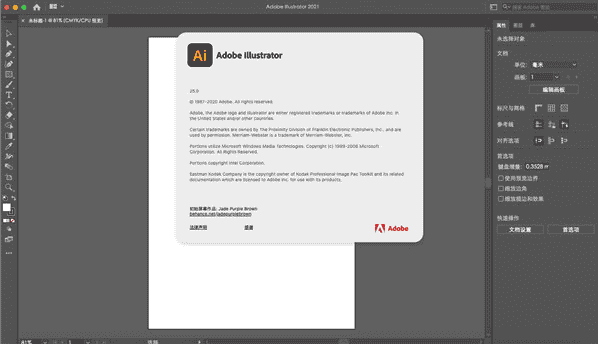 Adobe Illustrator CC 2021 Mac 中文免费版