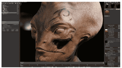 八猴渲染器Marmoset Toolbag 4.03官方开心版