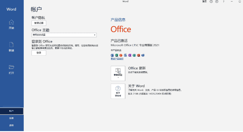 Microsoft Office 2021专业增强最新开心版