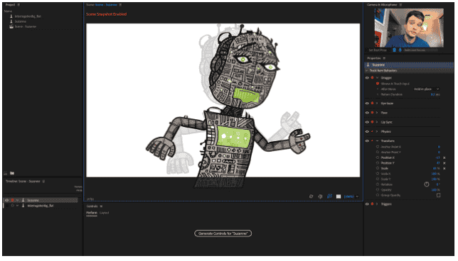Character Animator CC2021 for Mac【动作捕获和动画制作工具】开心版