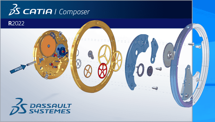 DS CATIA Composer2022最新开心版