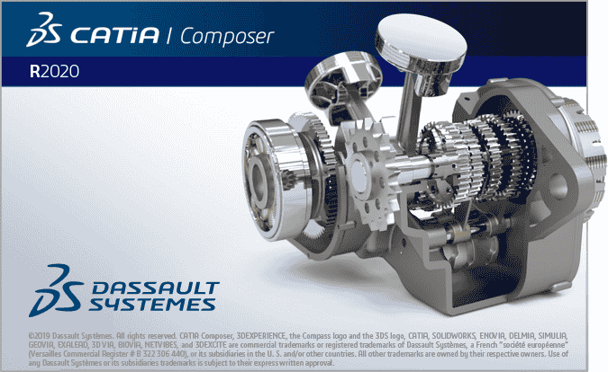 DS CATIA Composer R2020【catia2020】免费开心版