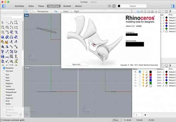 犀牛Rhino 7.1 for Mac【建筑设计软件】中文直装开心版下载