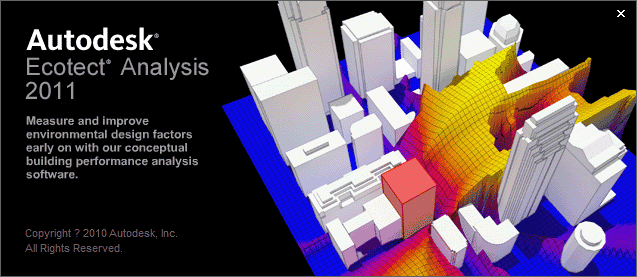 Autodesk Ecotect Analysis 2011【光照分析系统】繁体中文开心版