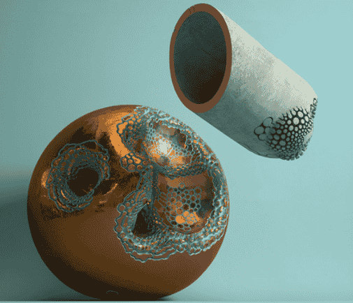 C4D镂空腐蚀插件:DUALGRAPH –CINEMA4D PLUGIN免费下载