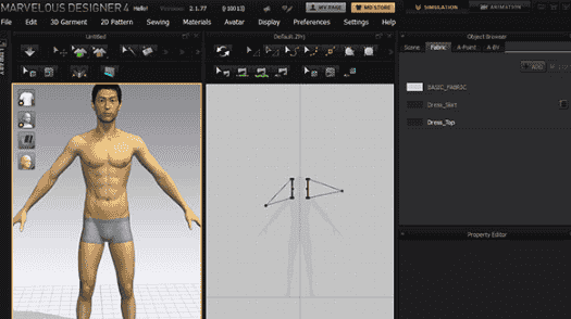 Marvelous Designer 4【MD软件附安装开心教程】简体中文绿色版