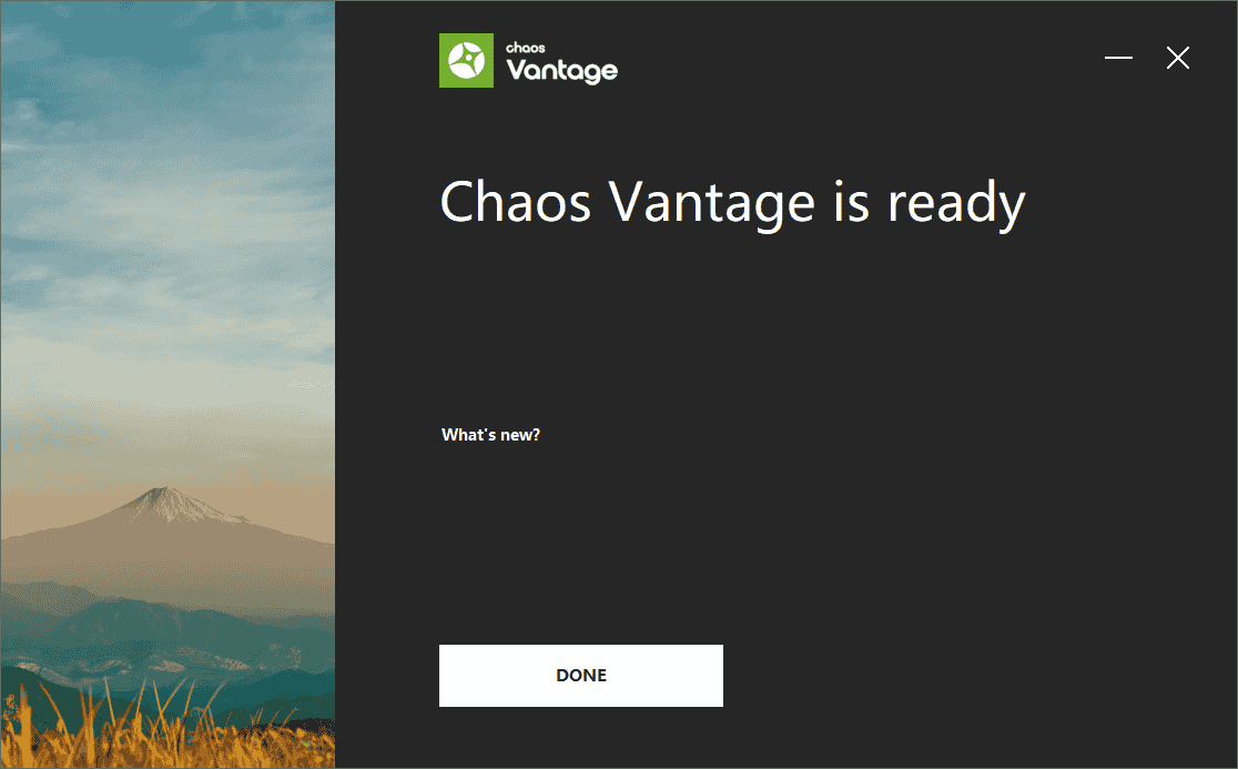 chaos vantage 1.0.2【附安装开心教程】专业免费开心版