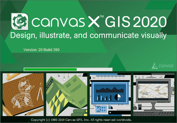 Canvas X GIS 2020【平面矢量绘图软件】免费开心版