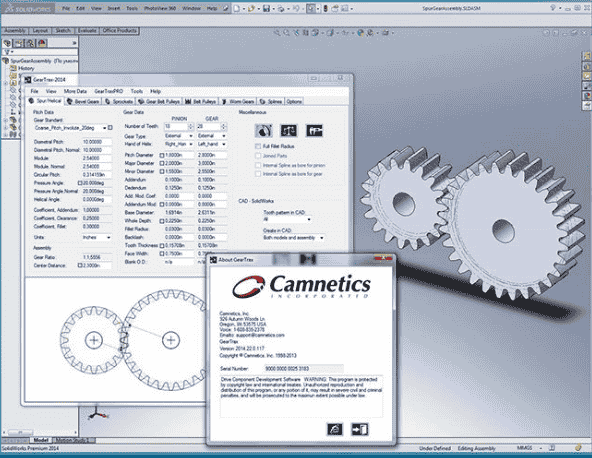 Geartrax 2016【齿轮生成插件】免费开心版