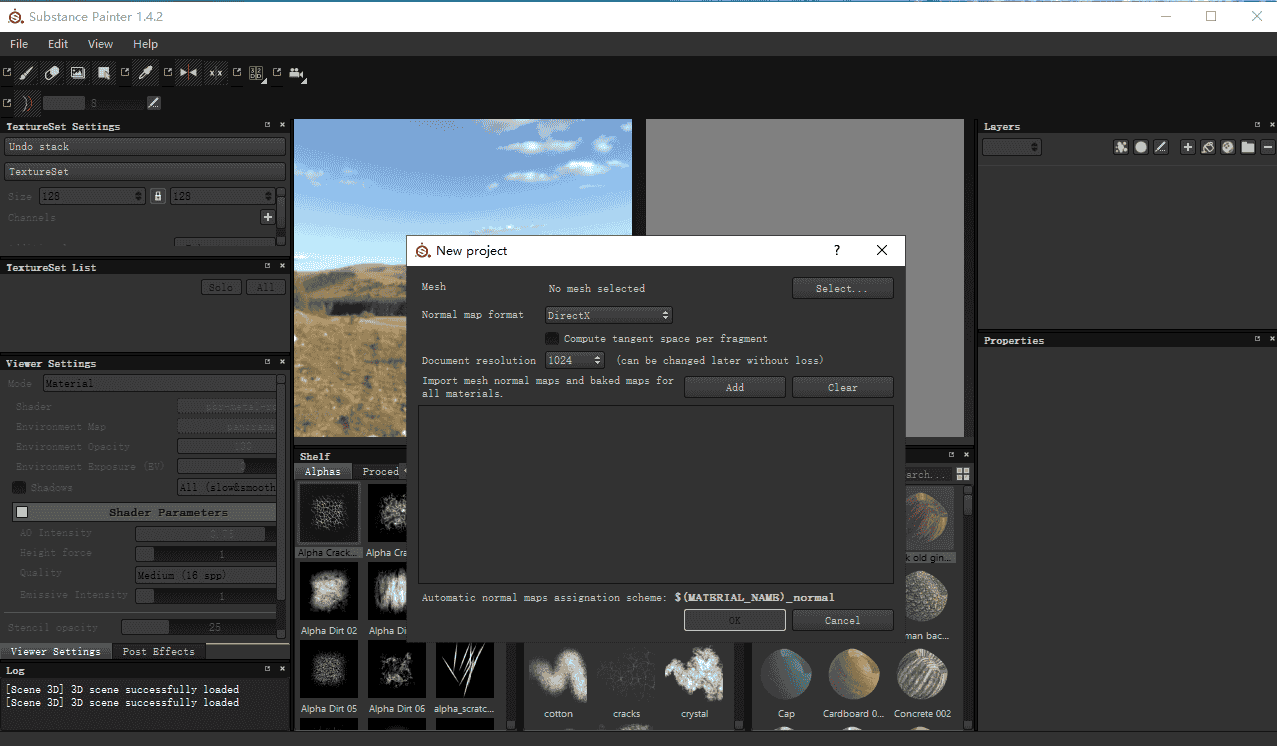 substance painter 1.4.2【附安装教程】绿色开心版