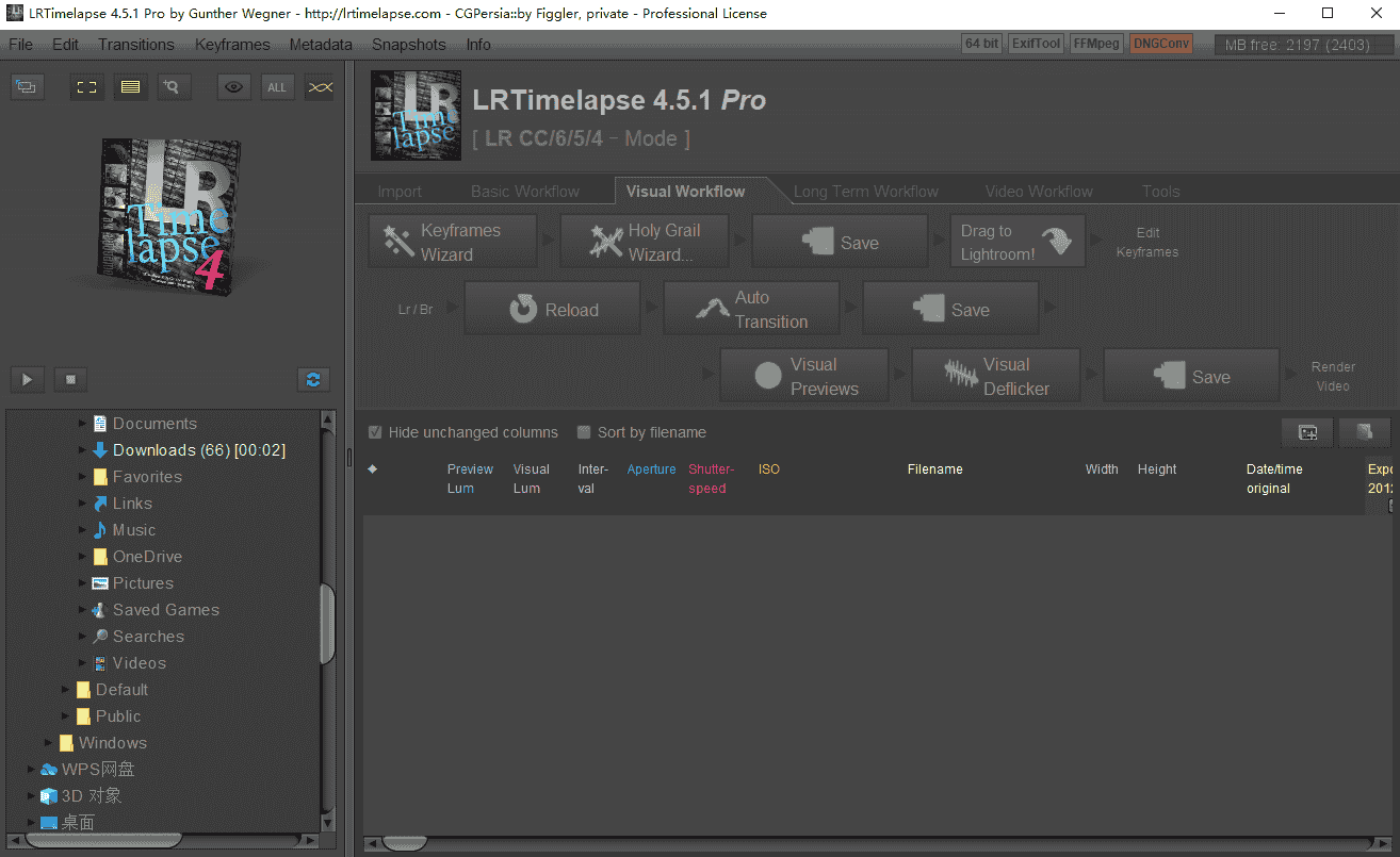 LRTimelapse v4.5.1【附安装开心教程+开心补丁】官方免费激活版