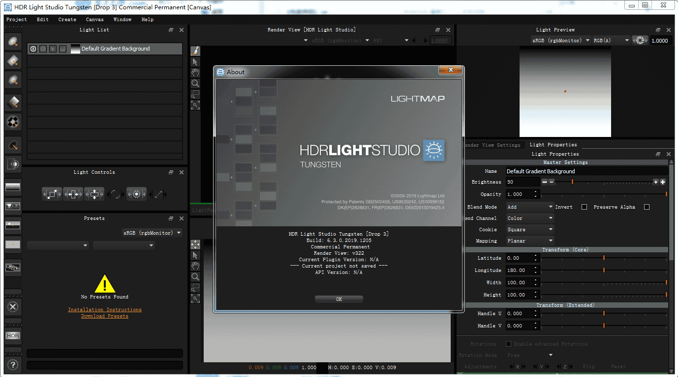 Lightmap HDR Light Studio Carbon 6.3.0【三维渲染室内摄影棚灯光HDR环境软件】开心版 附安装教程