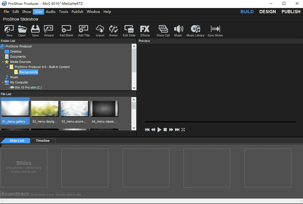 proshow producer v9【附安装开心教程】英文开心版