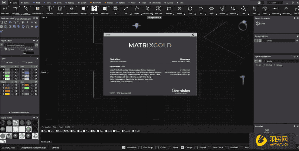 Gemvision MatrixGold v2.0.19240【珠宝设计软件】英文开心版下载
