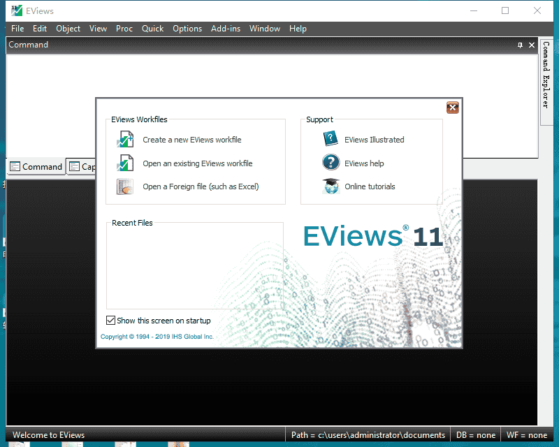 eviews 11【Econometrics Views 11】英文开心版