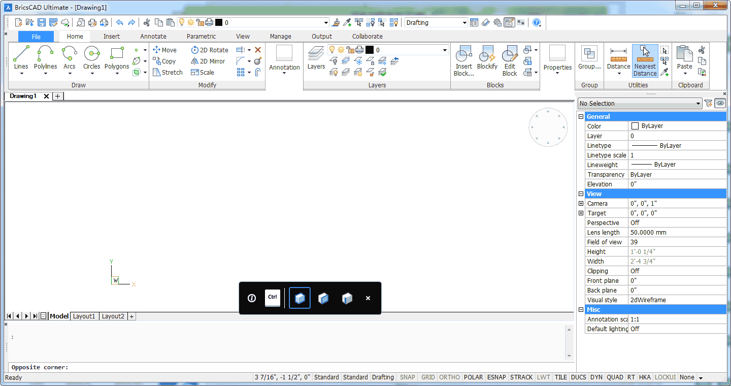 BricsCAD 19【CAD设计软件】英文开心版 附安装教程