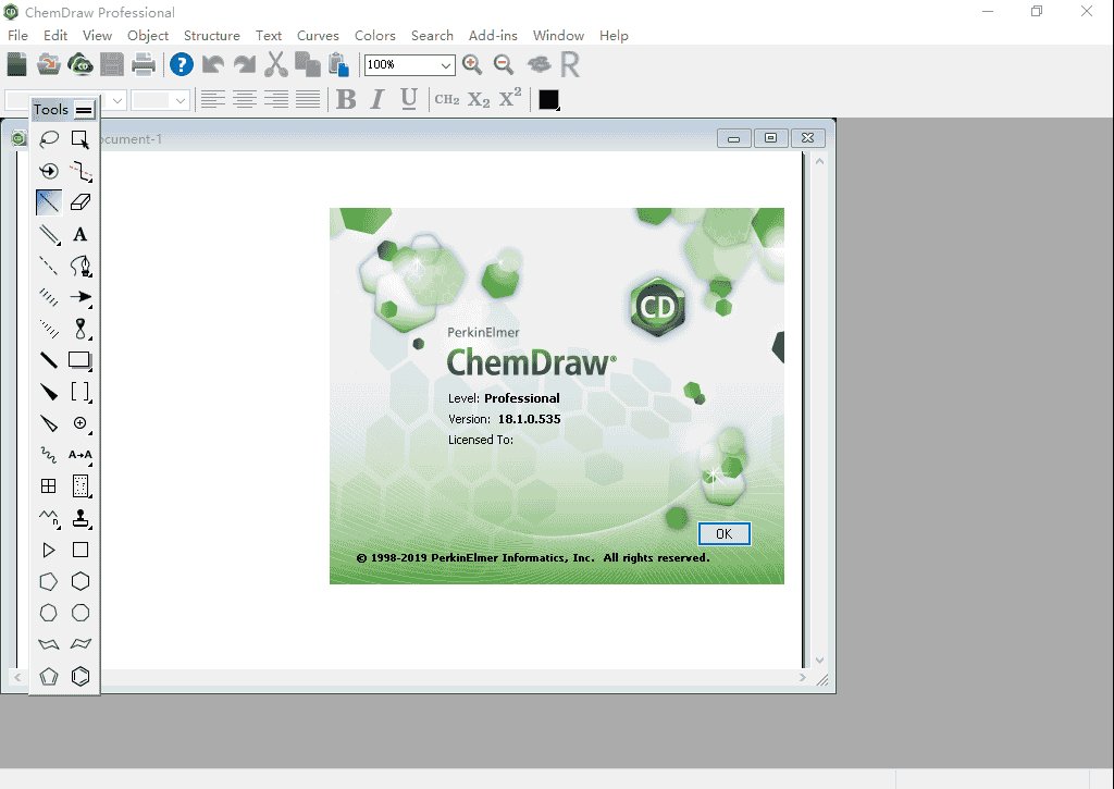 ChemDraw Professional 18【化学结构编辑器】开心版下载 附安装教程
