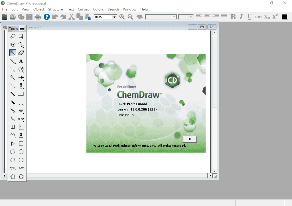 ChemDraw 17【化学绘图套件】绿色开心版