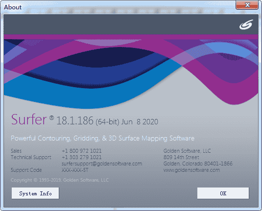 Golden Software Surfer 18【三维建模绘图软件】英文开心版