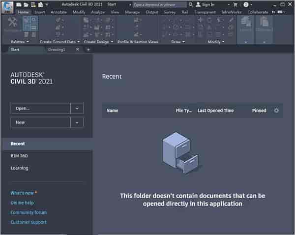Civil 3d 2021绿色开心版 附安装教程
