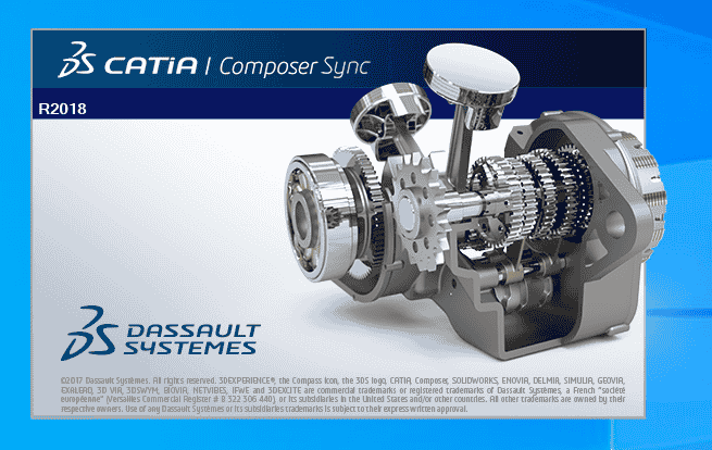 Catia Composer R2018【附安装教程】免费开心版
