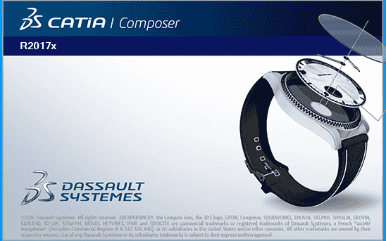 Catia Composer R2017X【附安装教程+开心补丁】汉化开心版