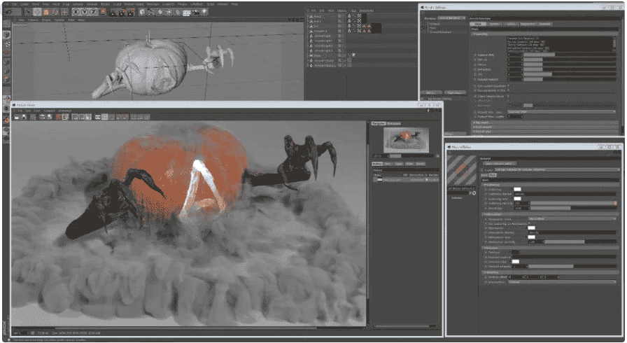 【C4D阿诺德渲染器下载】Arnold C4DtoA 4.2.4 R21-R26英文开心版
