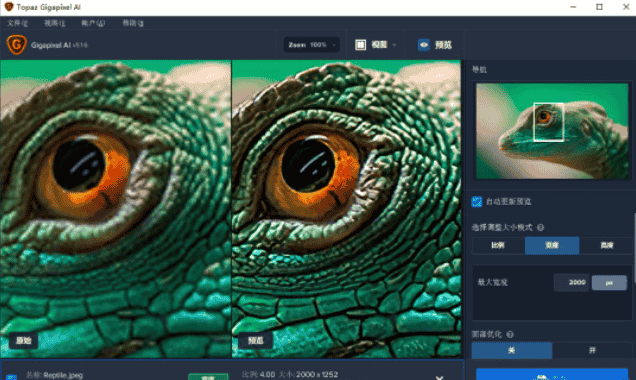 Topaz Gigapixel AI 6.2.0 英文版【Topaz Gigapixel AI 】英文开心版