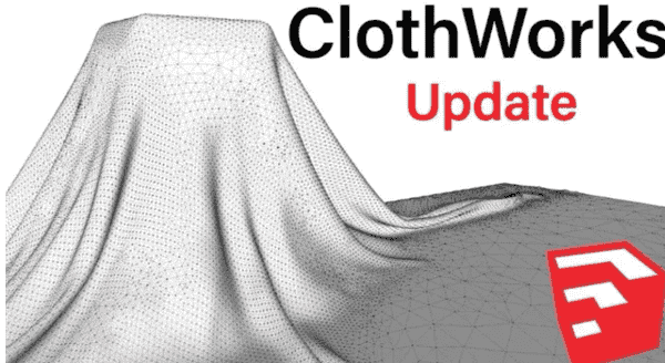 草图大师插件下载：ClothWorks v1.7.2【Sketchup布料模拟插件】免费汉化版