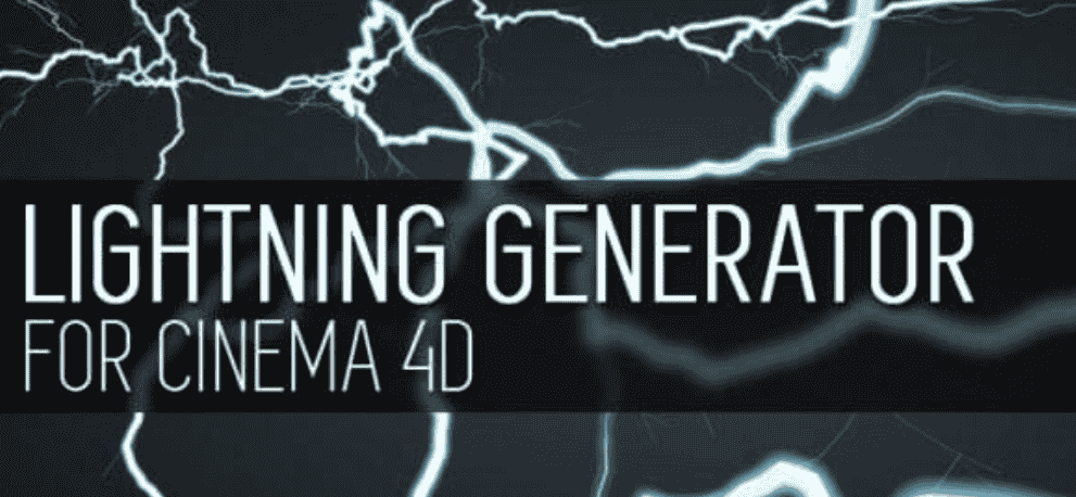 【C4D插件】C4D闪电特效制作插件 CLightning For Cineam 4D R25-R26 英文版下载
