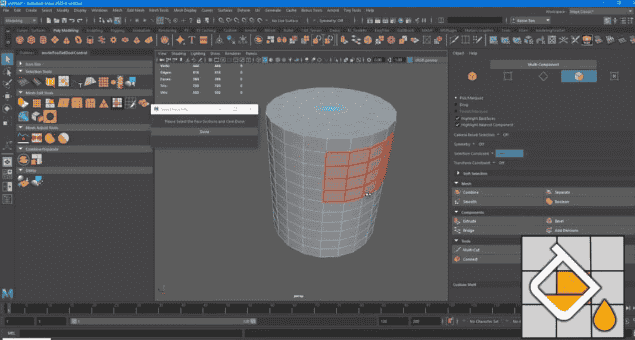 【Maya插件】Maya快捷建模插件工具包 ArtStation – KT ModelingToolSet V1.3 for Maya 2018-2023 英文版下载