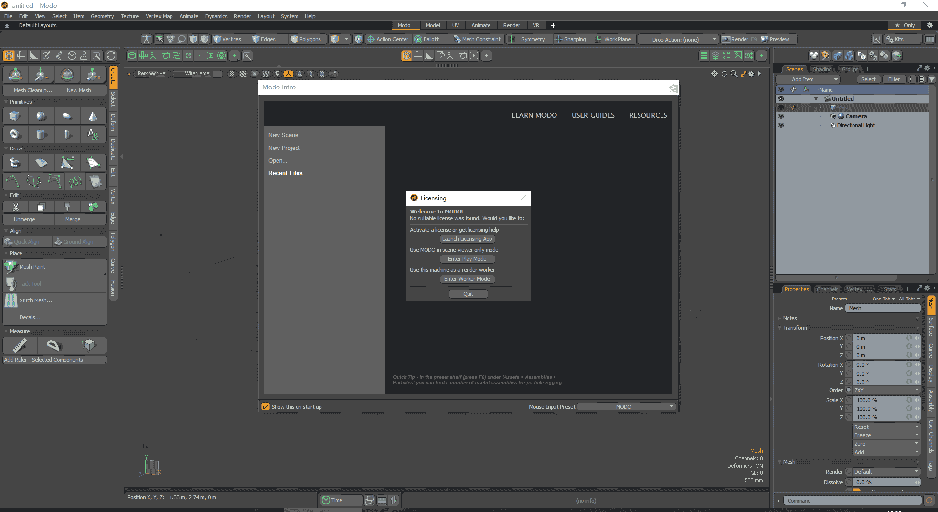 The Foundry Modo v16.1v3三维建模软件【附安装教程】免费激活开心版