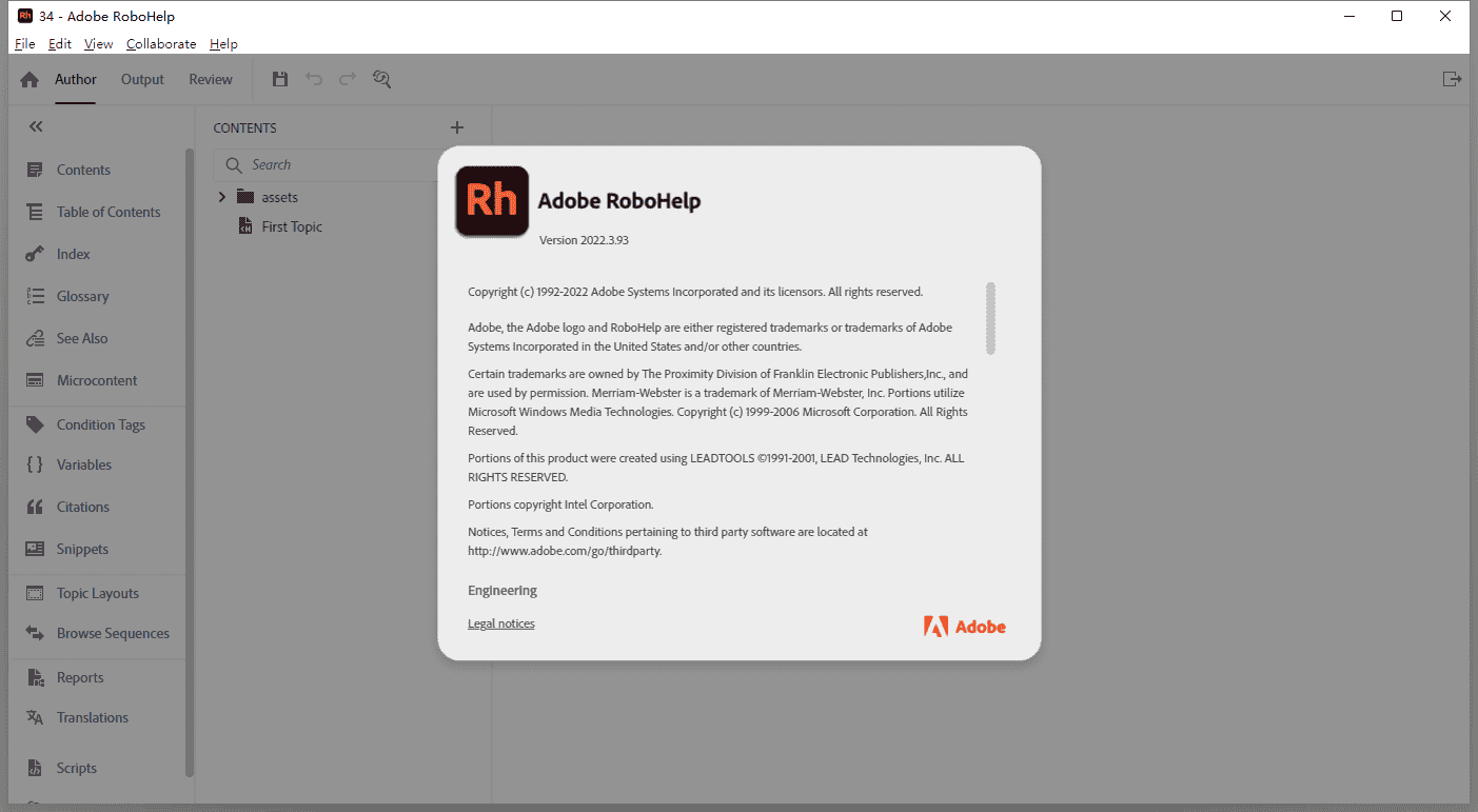 Adobe RoboHelp 2022.3开心版_免费版_英文版