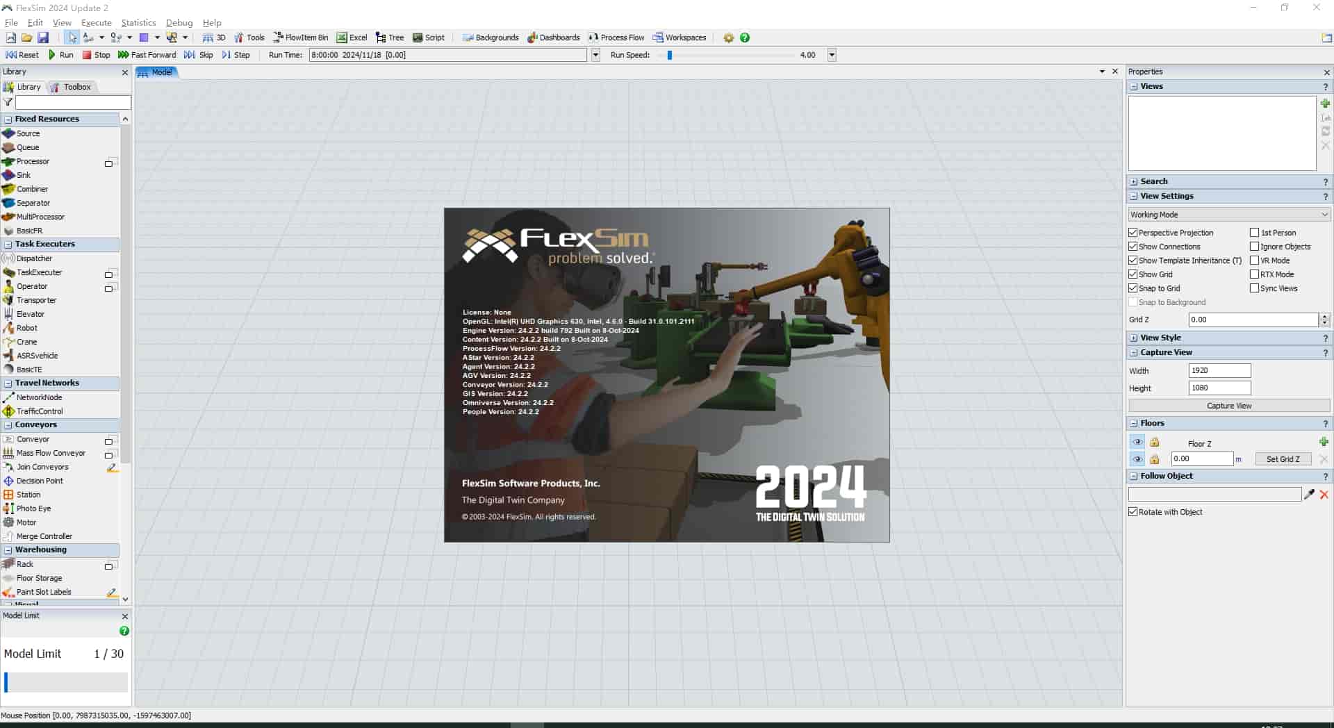 flexsim 2024(企业版)最新免费开心版