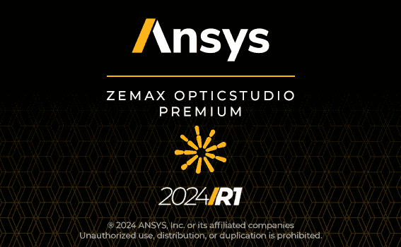 ANSYS Zemax OpticStudio 2024 R1.00 最新汉化开心版