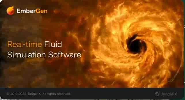 实时流体模拟软件：EmberGen 1.1.0 免费激活版