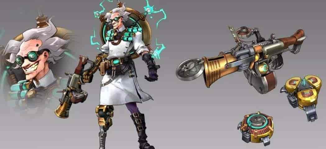 莱普斯角色概念设计第二期【画质一般】