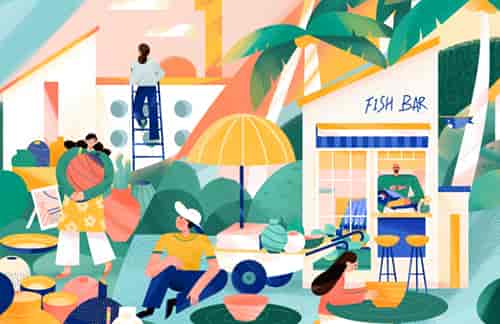 各类商业插画课程