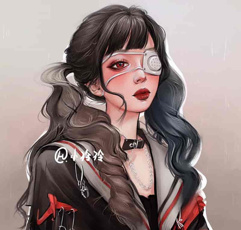 插画师小玲玲基础班2020年7月【画质高清有笔刷】