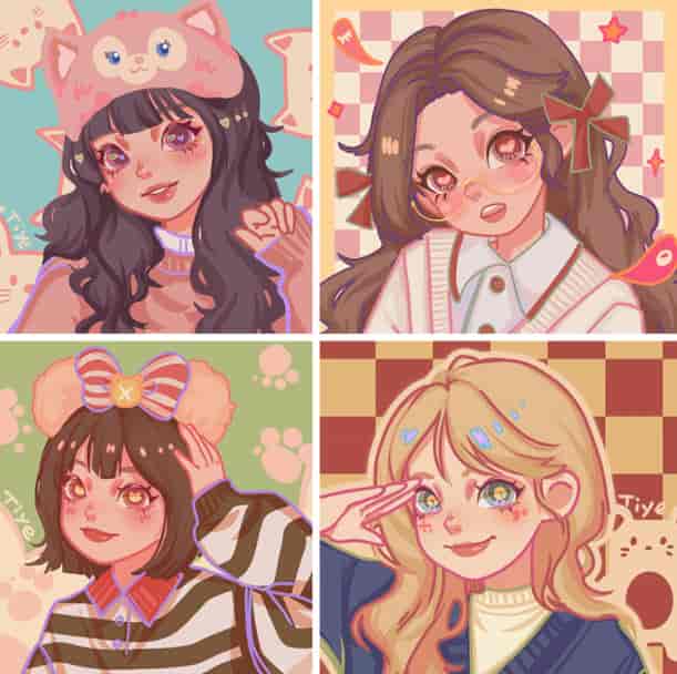 tiye鸭鸭第2期ipad插画课2021年4月结课【画质还行有课件笔刷】