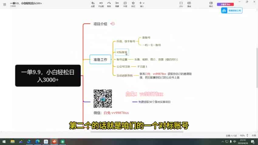 短视频平台引流到私域搭子群，通过付费进群变现