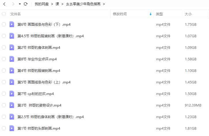 幺幺零美少年角色插画2022【画质高清只有视频】