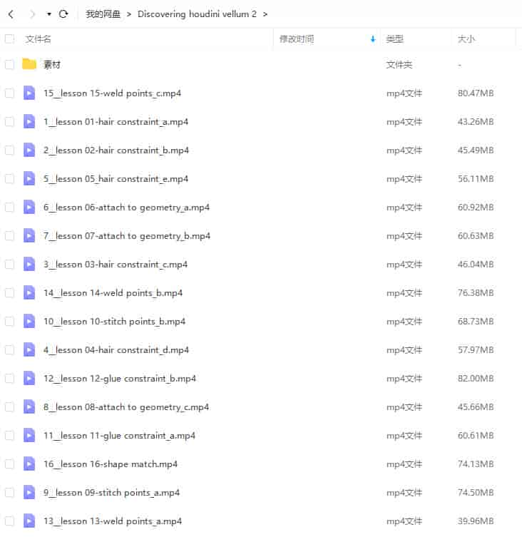 Discovering Houdini Vellum2柔体系统【画质高清有素材】