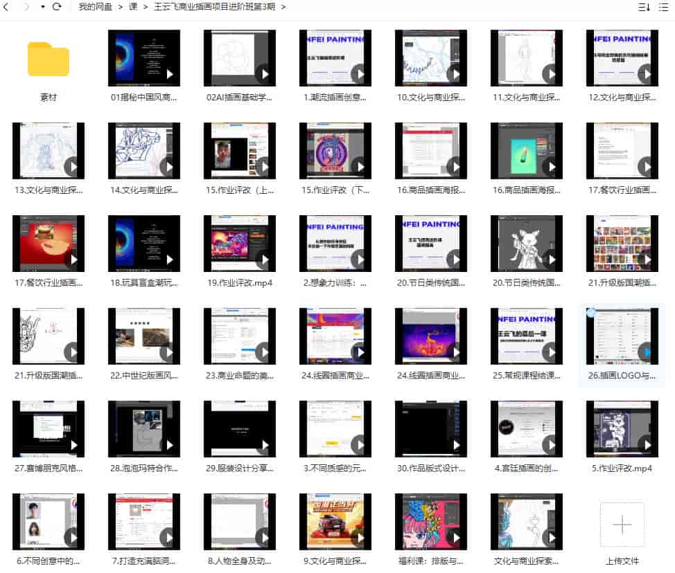 王云飞商业插画项目进阶班【画质不错有素材】