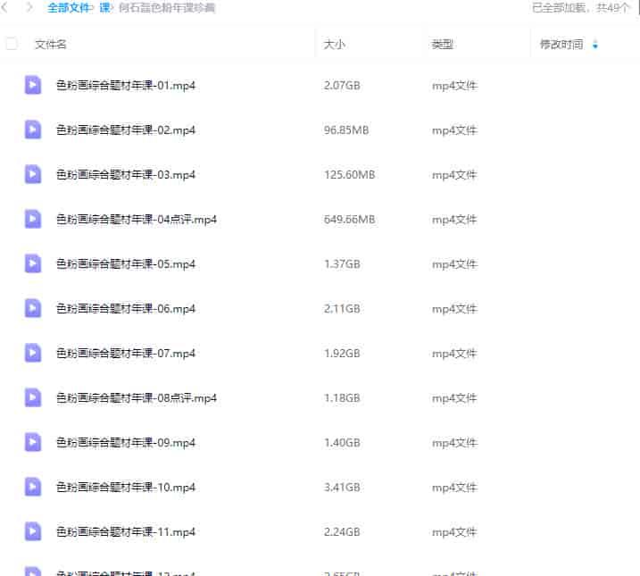 何石磊色粉年课珍藏【画质还行只有视频】