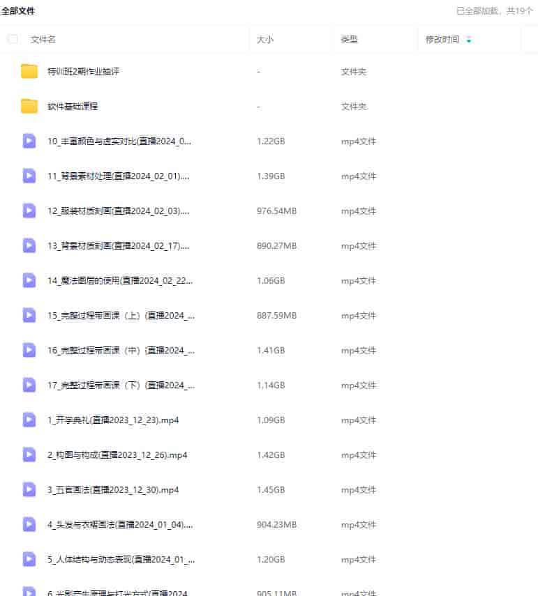一颗大脆桃二次元氛围感光影特训班第2期2024【画质不错只有视频】