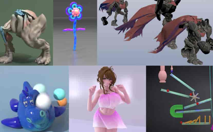 跟朱峰社区玩转Houdini19.0 Vellum2022年3月结课【画质高清有素材】